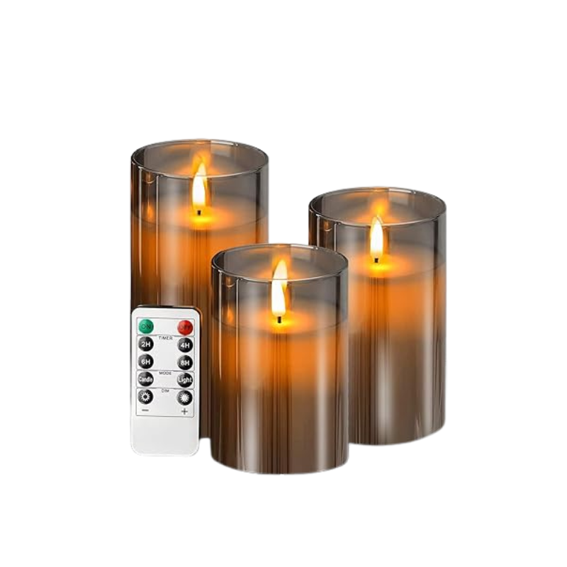 GlowAura | LED Candle Set