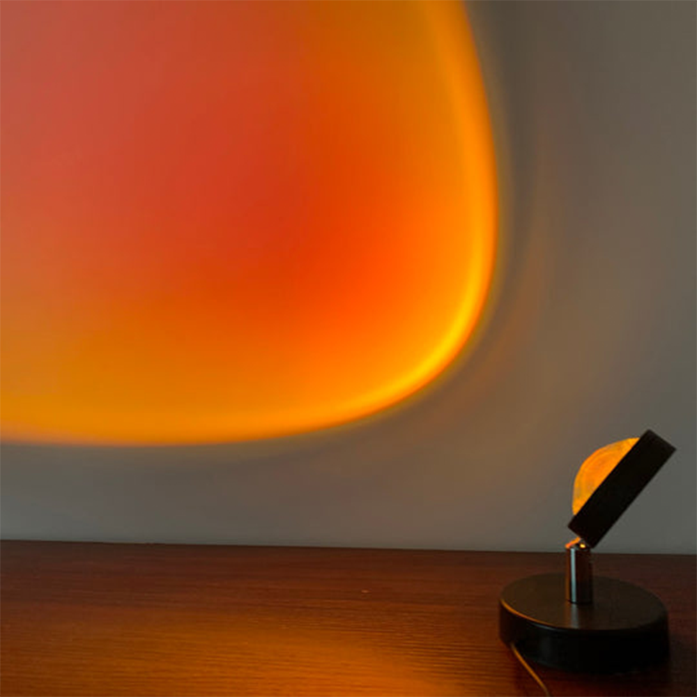 Sundown Ambience | Retro sunset table lamp