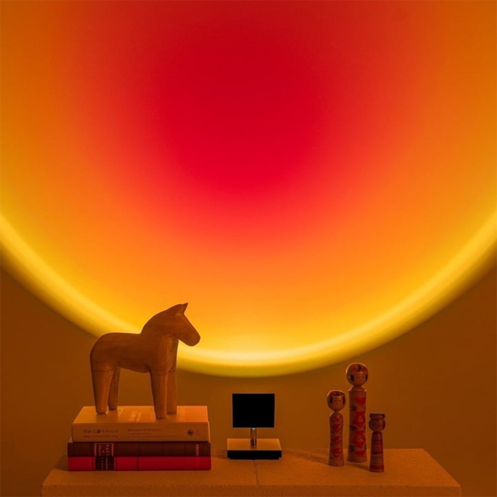 Sundown Ambience | Retro sunset table lamp