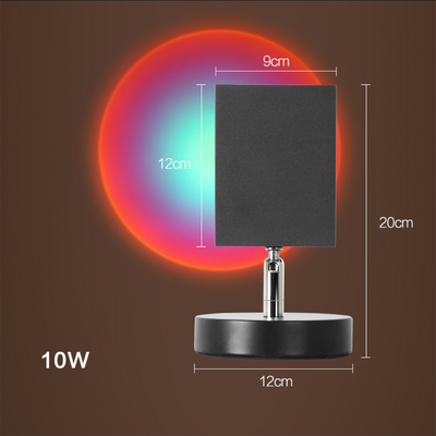 Sundown Ambience | Retro sunset table lamp