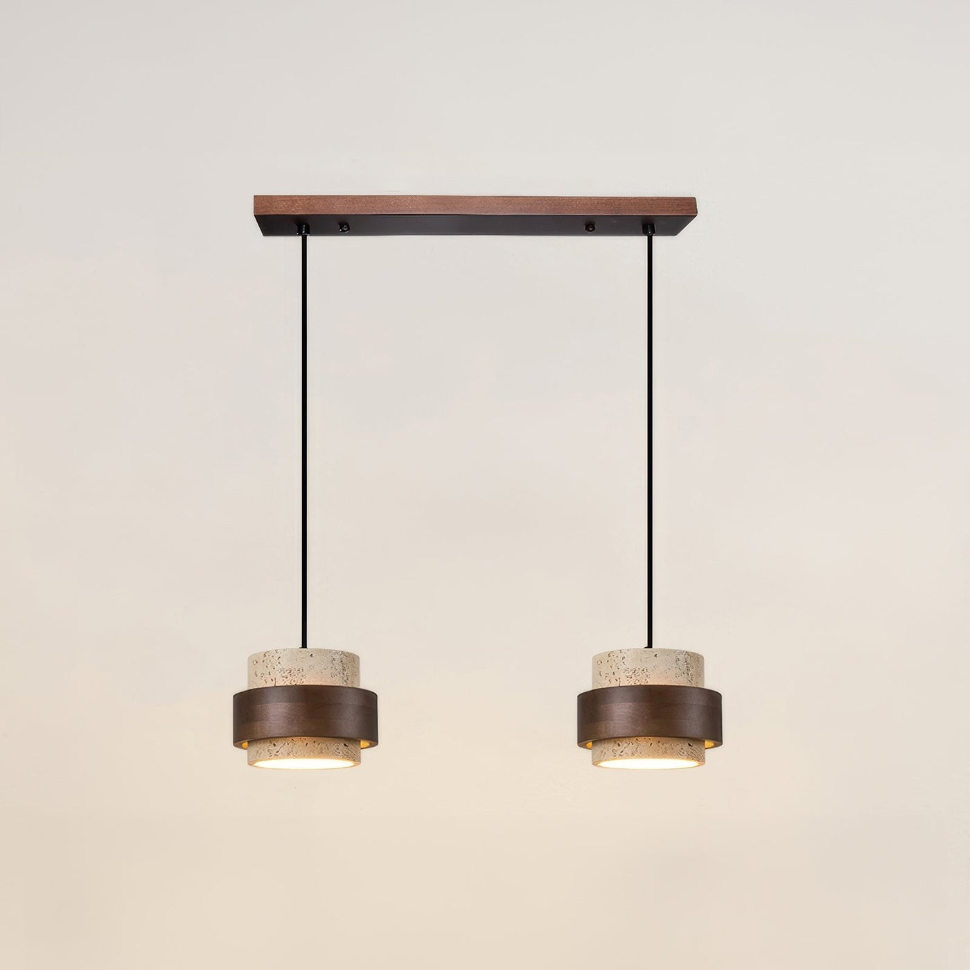 GlowSynth | Ascend Retro Stone Pendant Lamp