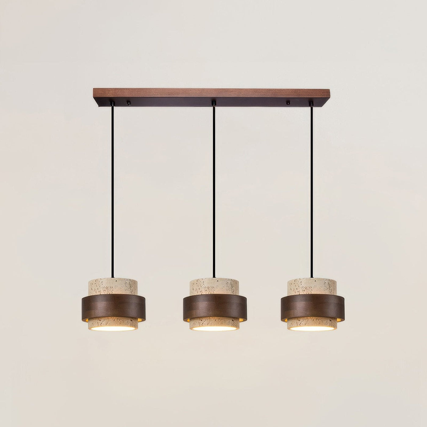 GlowSynth | Ascend Retro Stone Pendant Lamp