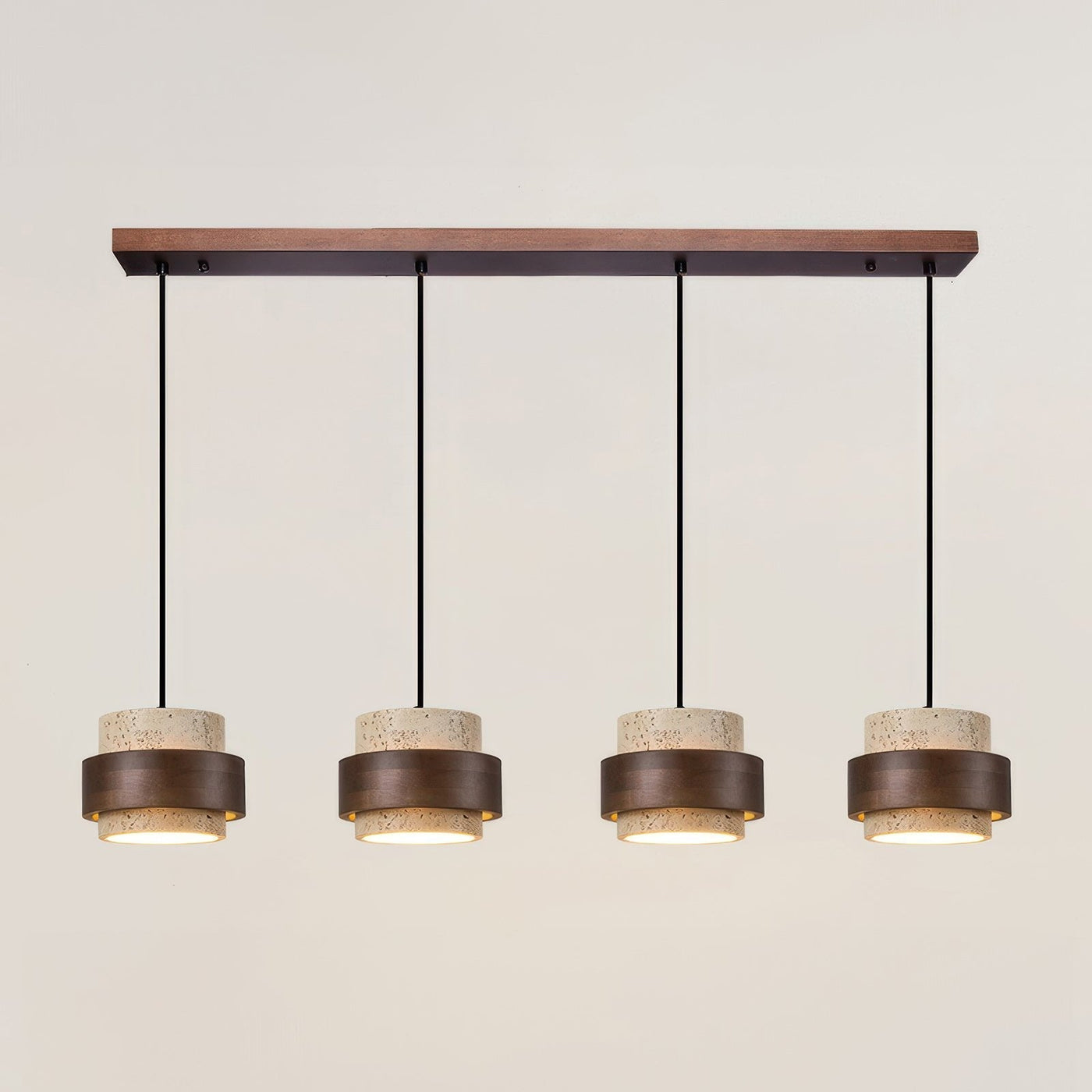GlowSynth | Ascend Retro Stone Pendant Lamp