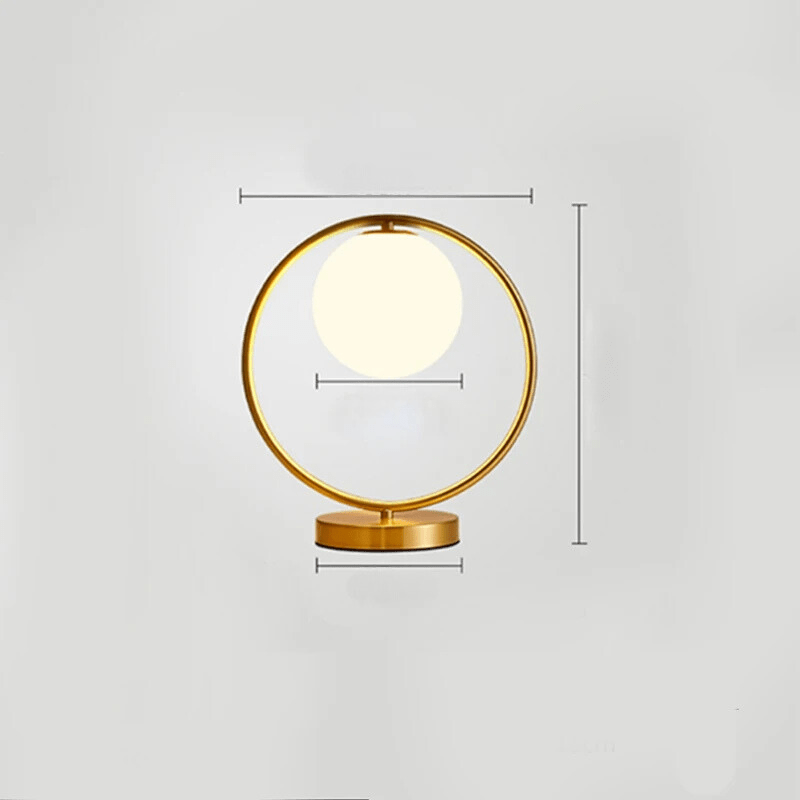 Dimmable Ring Lamp for Elegant Home Lighting