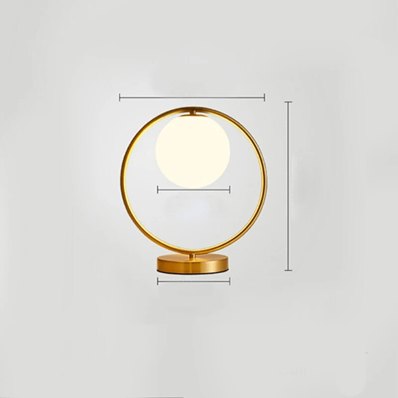 Dimmable Ring Lamp for Elegant Home Lighting