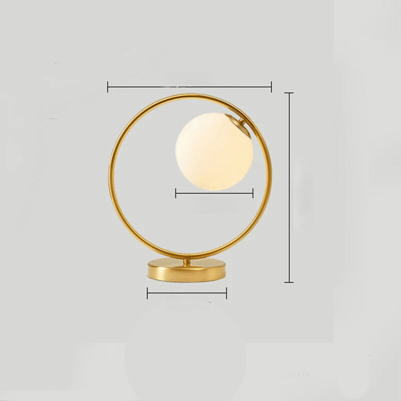 Dimmable Ring Lamp for Elegant Home Lighting