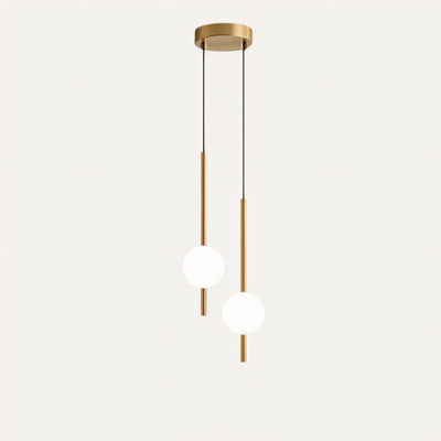 Elegant Black Glass Pendant Light
