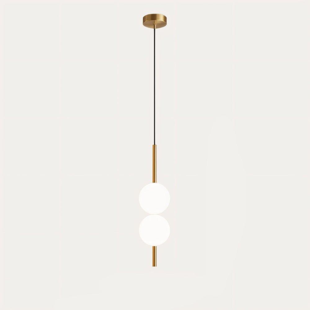 Elegant Black Glass Pendant Light