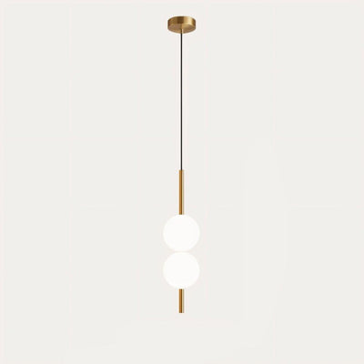 Elegant Black Glass Pendant Light