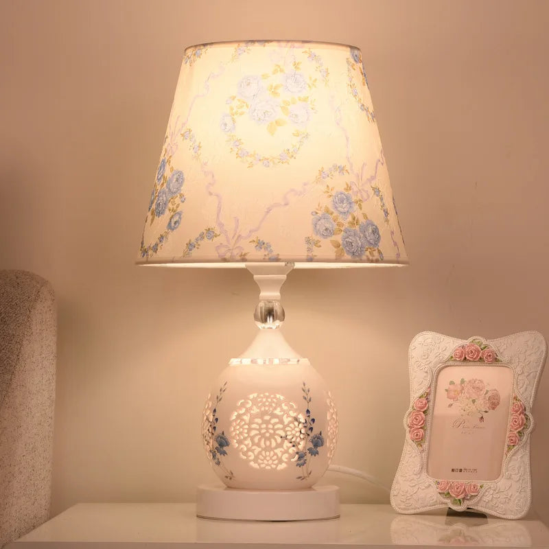 Elegant Crystal Table Lamp for Bedroom and Living Room Decor
