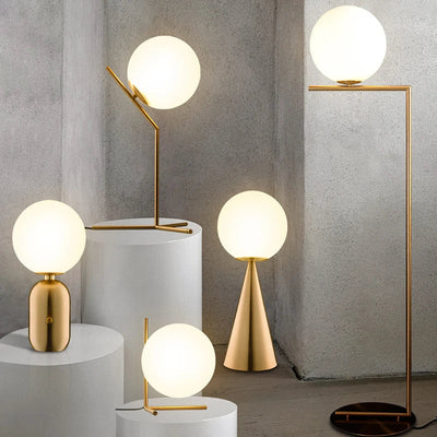 Elegant Glass Table Lamp