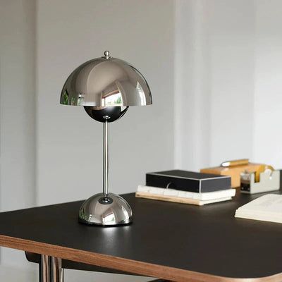 Elegant Rechargeable Table Lamp with Dimmable Light