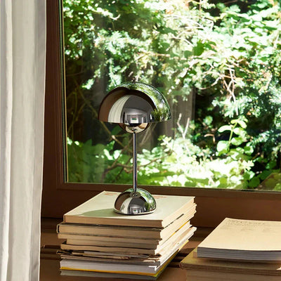 Elegant Rechargeable Table Lamp with Dimmable Light