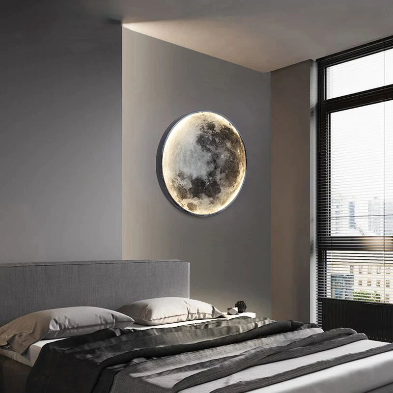 Edward | Minimalist LED moonlight wall lamp