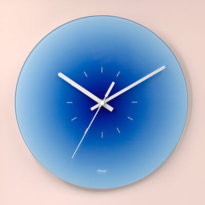 SolAura | Round Sunset Wall Clock