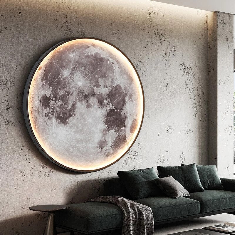 Edward | Minimalist LED moonlight wall lamp