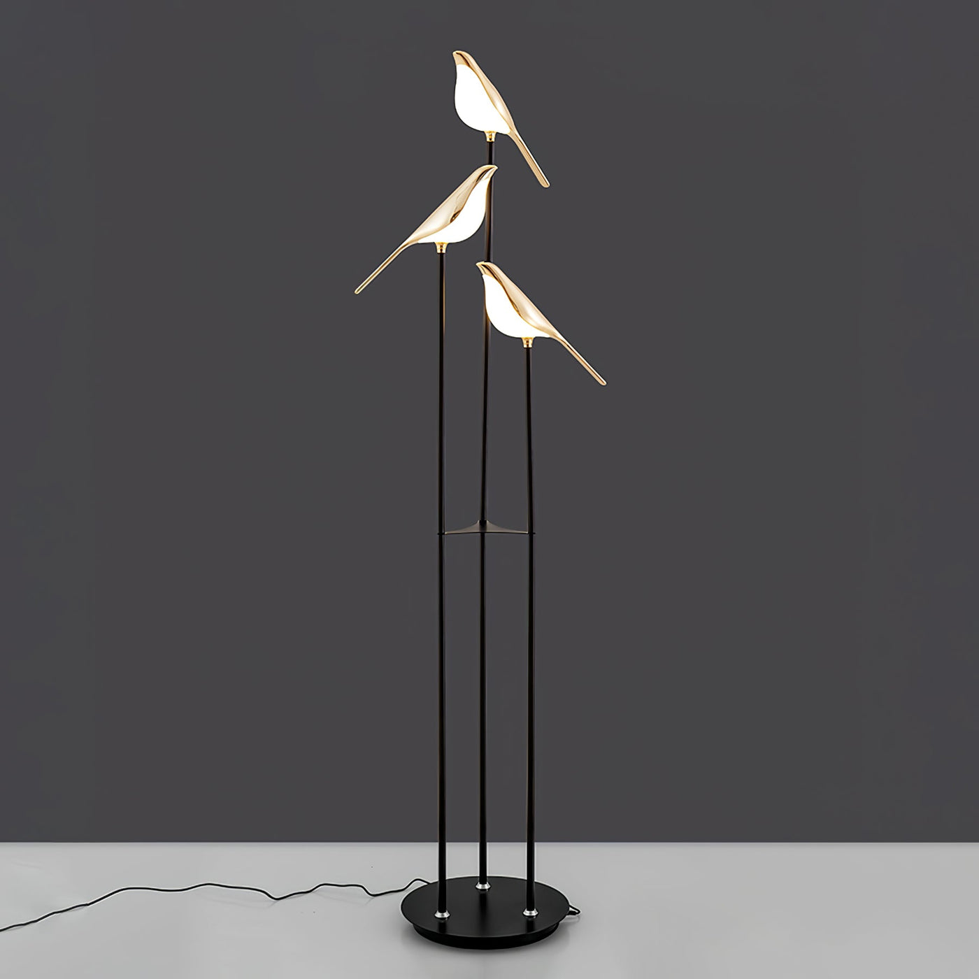 LumeVector | Magpie Perch Torchiere Lamp