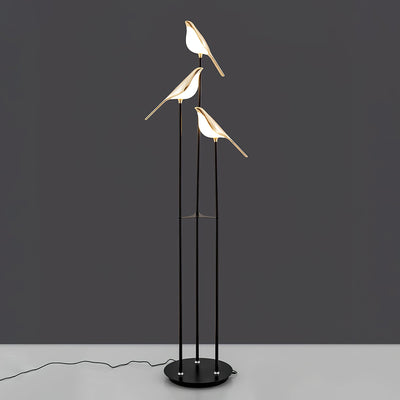 LumeVector | Magpie Perch Torchiere Lamp
