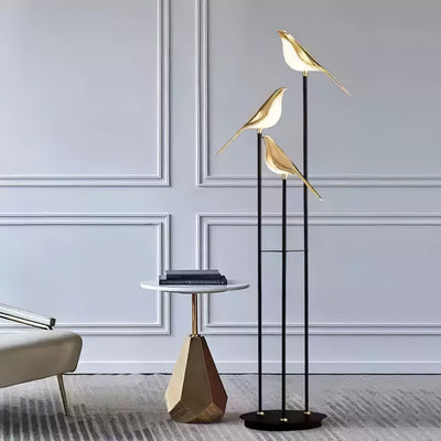 LumeVector | Magpie Perch Torchiere Lamp