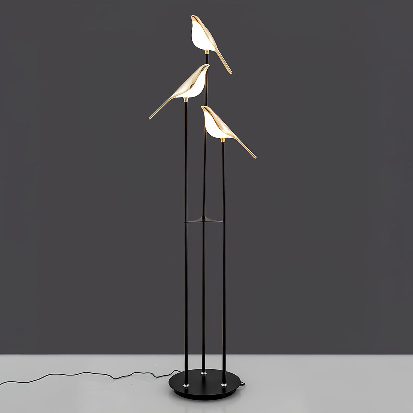 LumeVector | Magpie Perch Torchiere Lamp