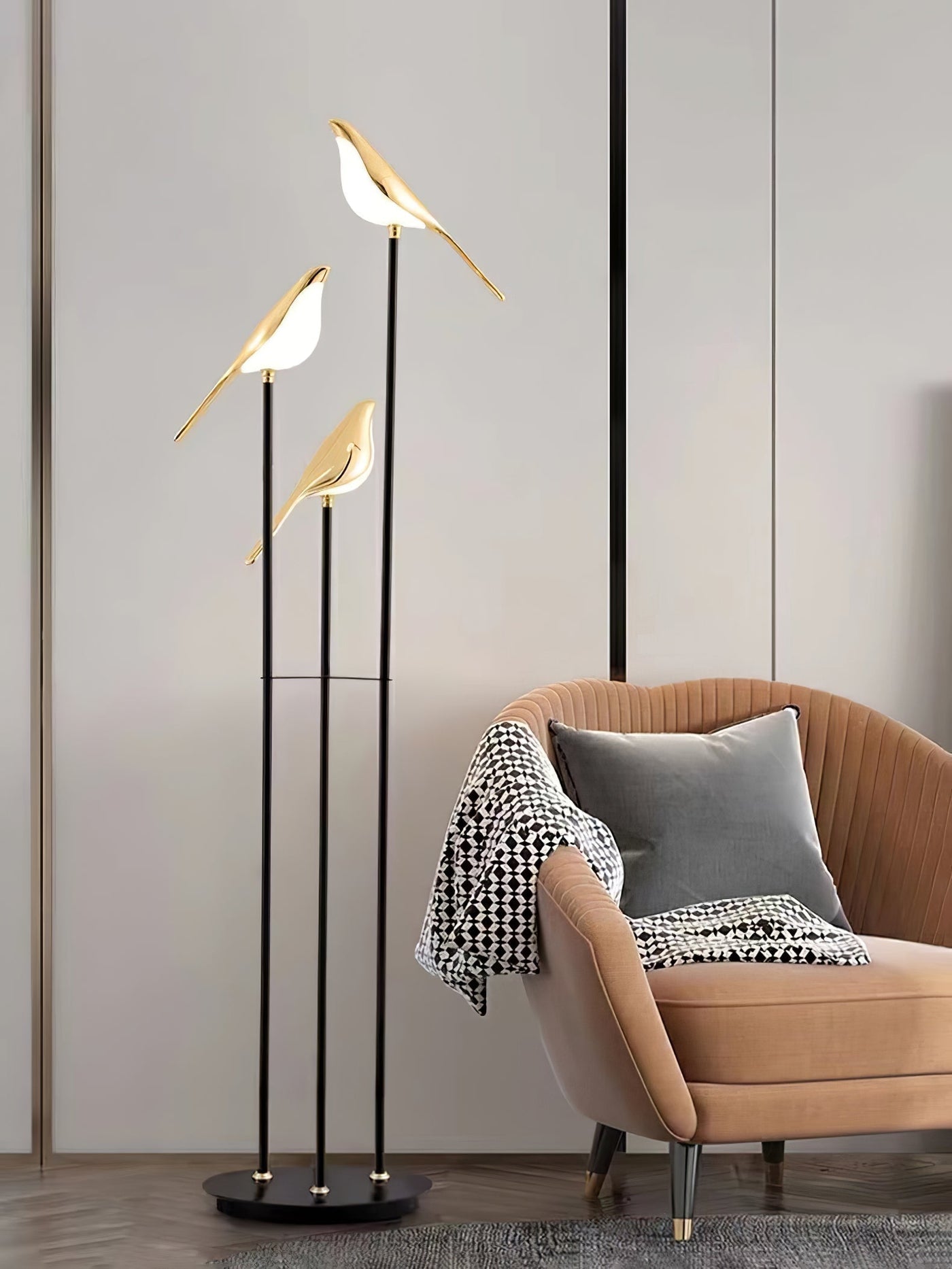 LumeVector | Magpie Perch Torchiere Lamp