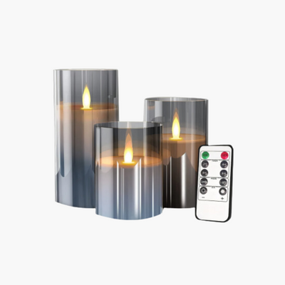 GlowAura | LED Candle Set