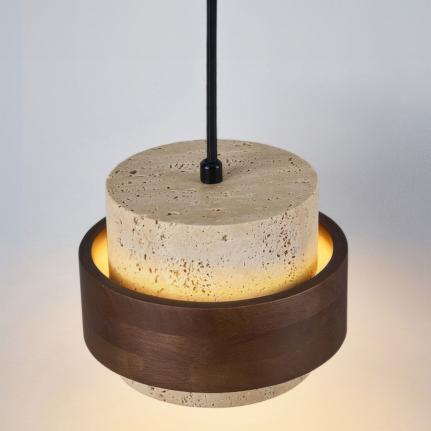 GlowSynth | Ascend Retro Stone Pendant Lamp