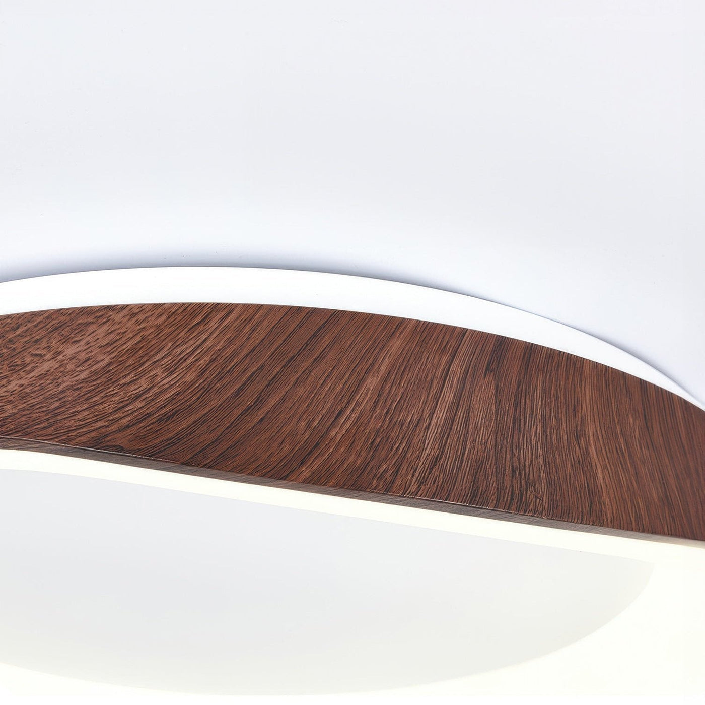 LumeArc | Modern Wood Grain ceiling light | Lamp Lounge