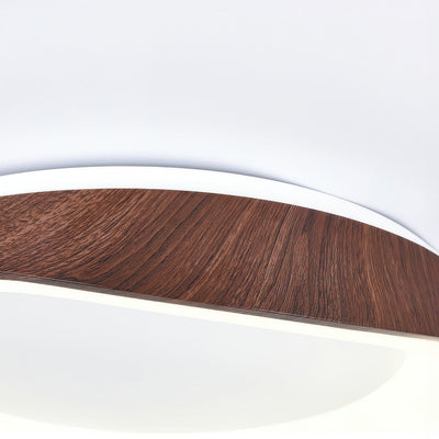 LumeArc | Modern Wood Grain ceiling light | Lamp Lounge