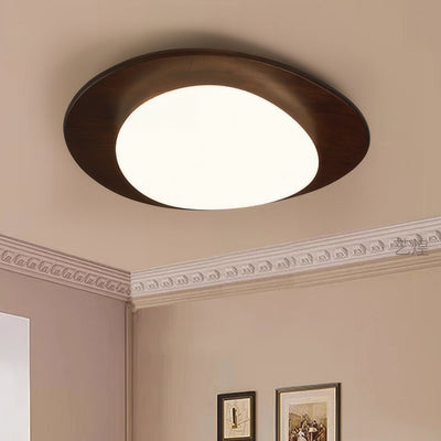 LustrePath | Modern wood grain ceiling light | Lamp Lounge