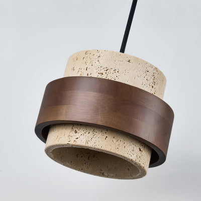 GlowSynth | Ascend Retro Stone Pendant Lamp