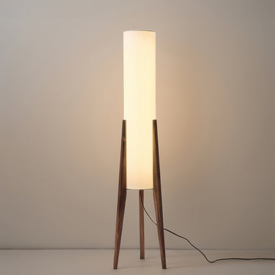 BeamEssence | Stylish Walnut floor lamp | Lamp Lounge