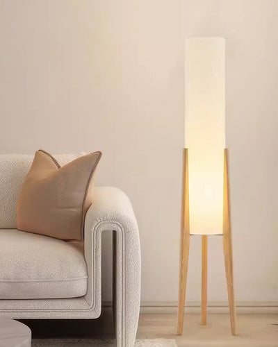 BeamEssence | Stylish Walnut floor lamp | Lamp Lounge