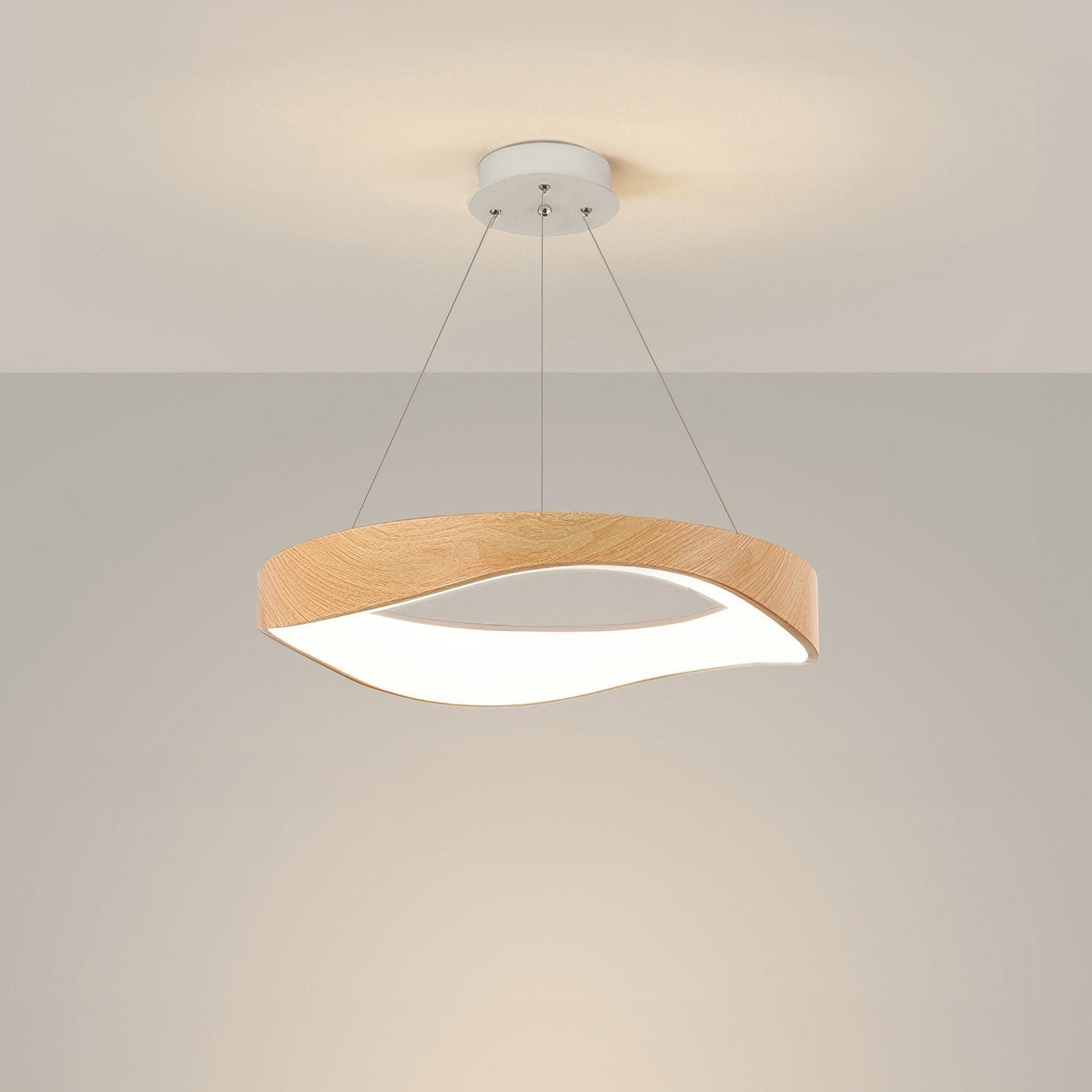 GlowHorizon | Modern round LED pendant light | Lamp Lounge