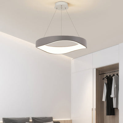 GlowHorizon | Modern round LED pendant light | Lamp Lounge