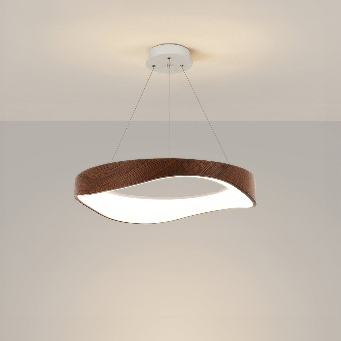 GlowHorizon | Modern round LED pendant light | Lamp Lounge