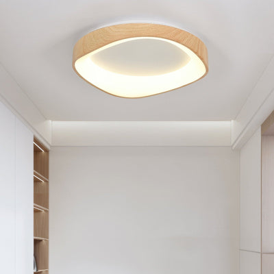 LumeArc | Modern Wood Grain ceiling light | Lamp Lounge