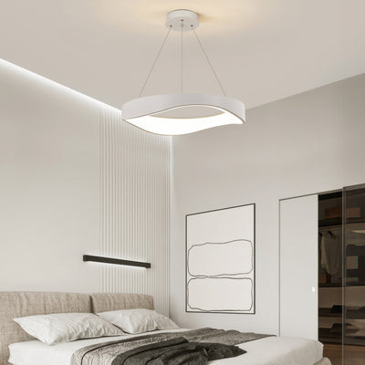 GlowHorizon | Modern round LED pendant light | Lamp Lounge