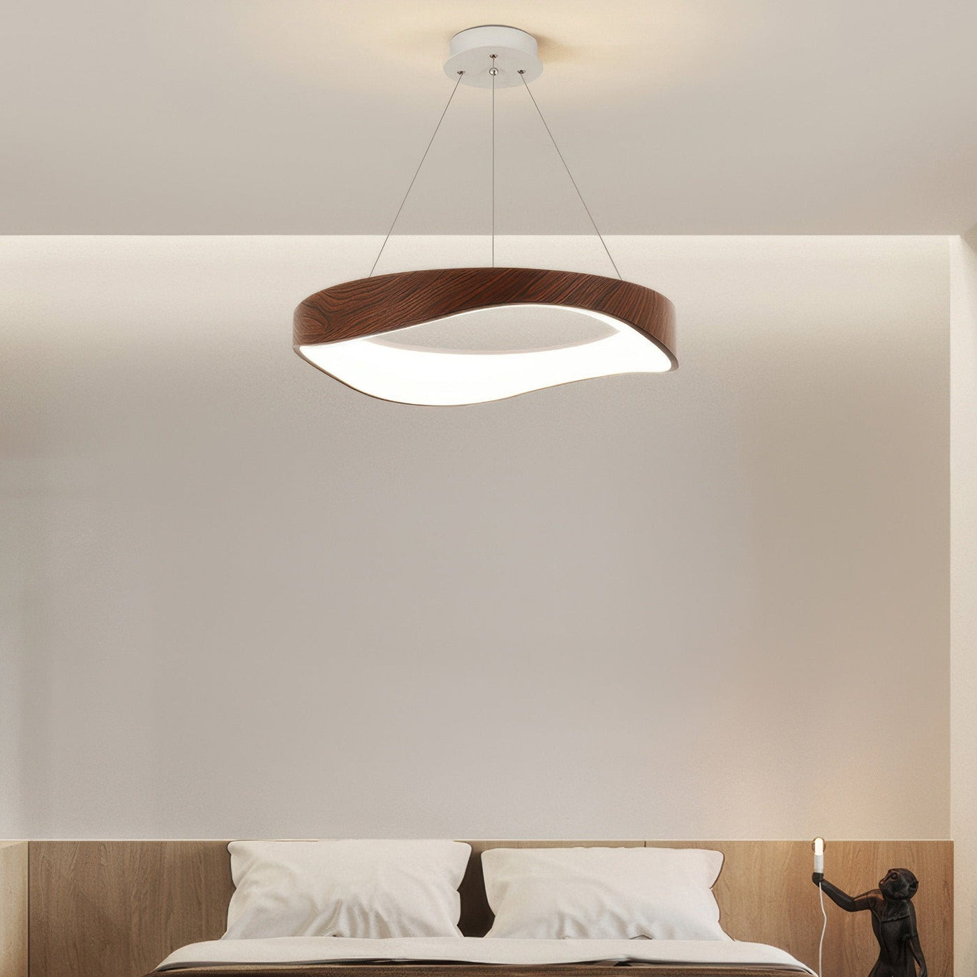 GlowHorizon | Modern round LED pendant light | Lamp Lounge