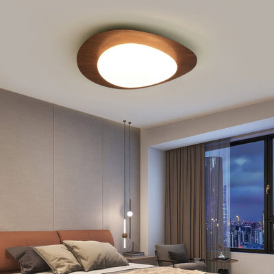 LustrePath | Modern wood grain ceiling light | Lamp Lounge