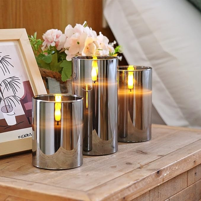 GlowAura | LED Candle Set