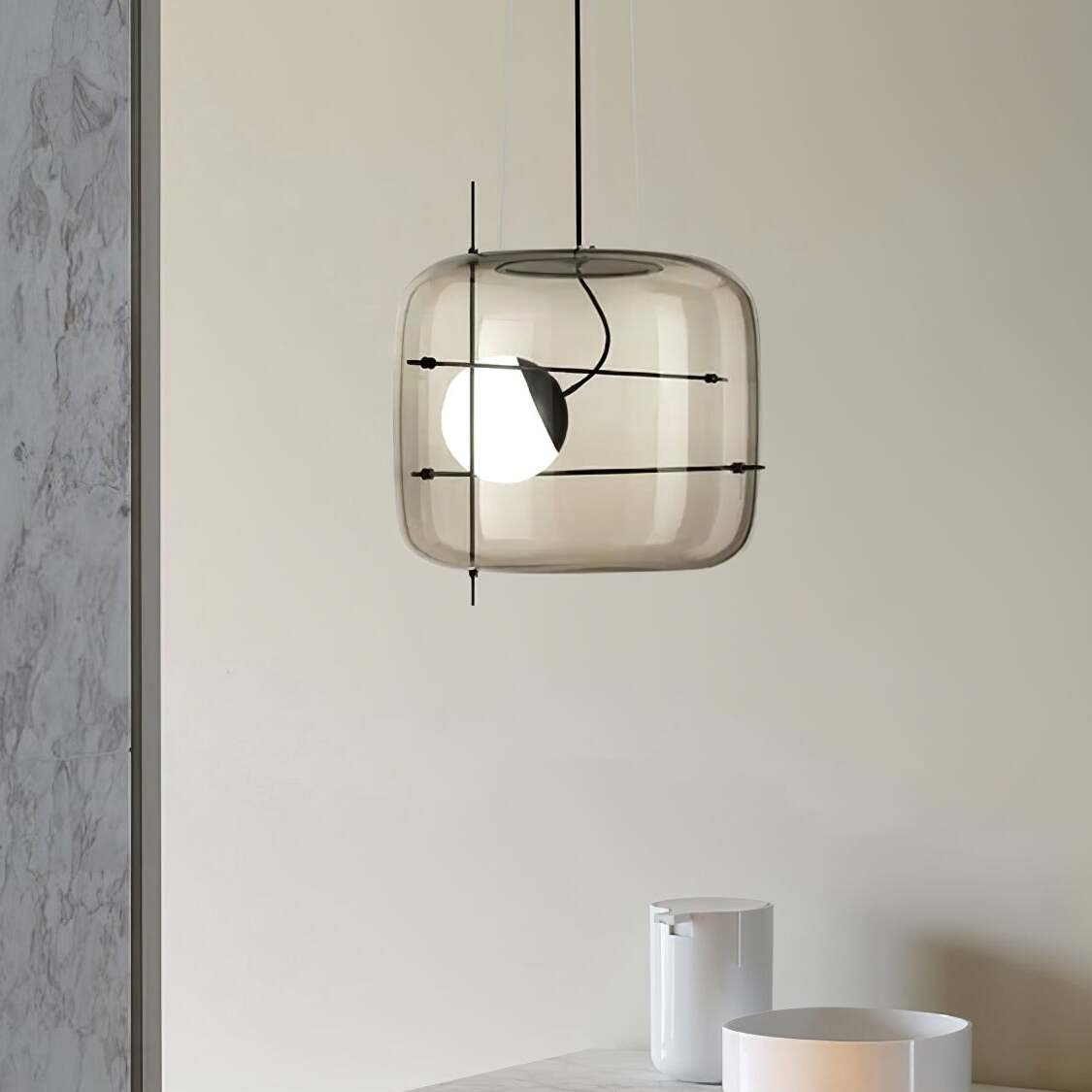 ShineVertex | Plot glass pendant light | Lamp Lounge