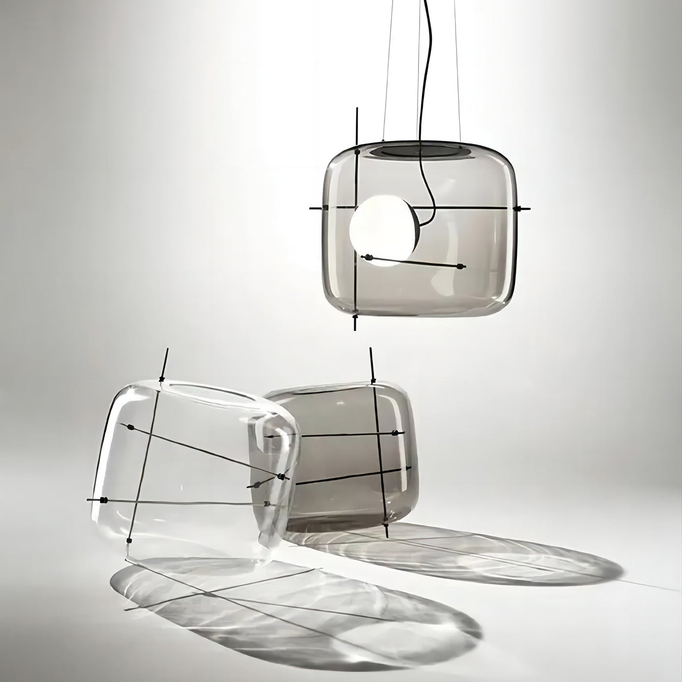 ShineVertex | Plot glass pendant light | Lamp Lounge