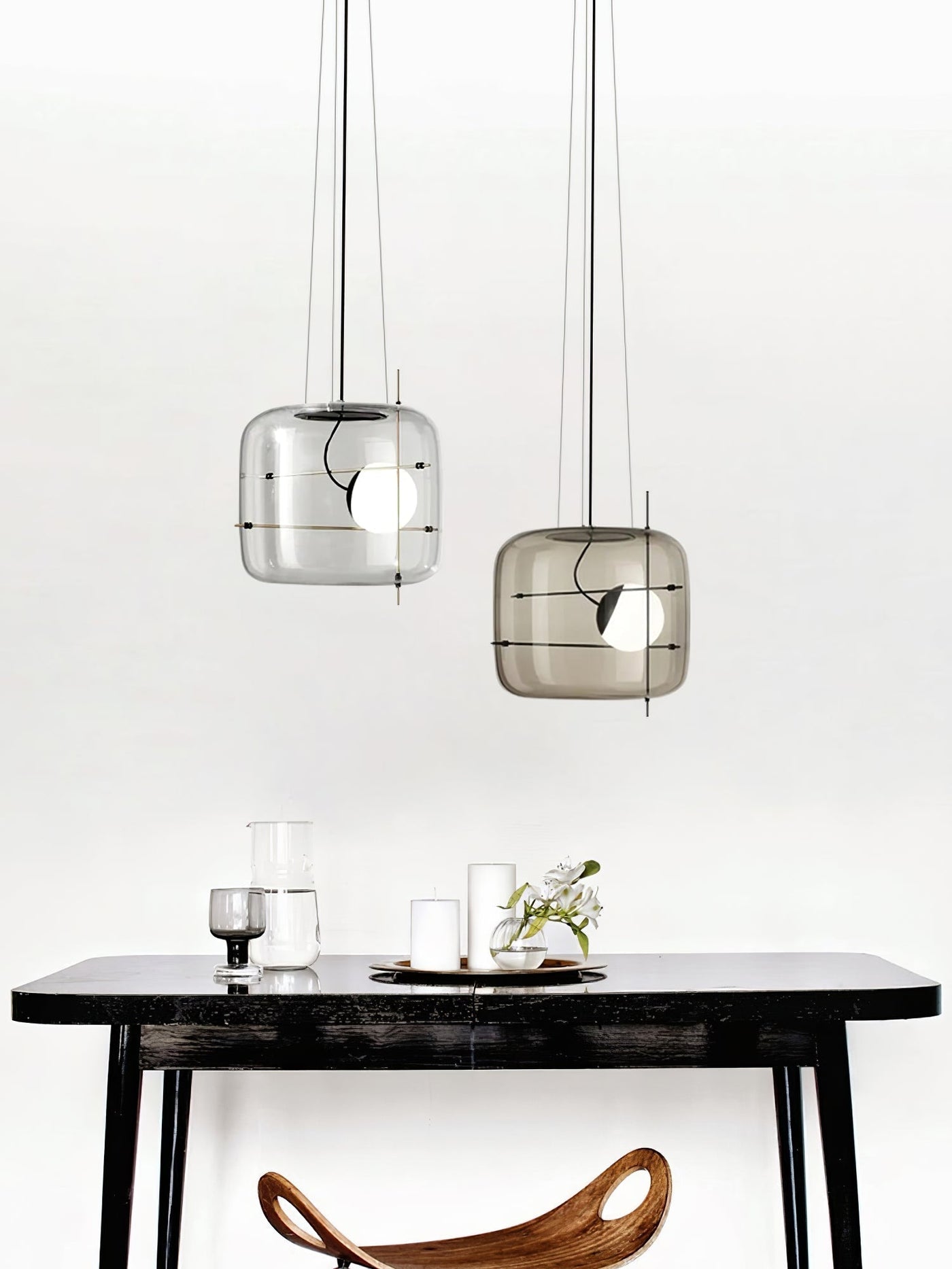 ShineVertex | Plot glass pendant light | Lamp Lounge