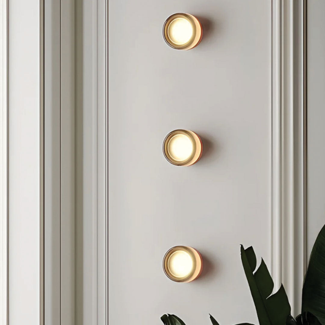 DimpleGlow | Stylish Dimple wall lamp