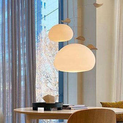 HaloGlint | Steamed bun pendant light