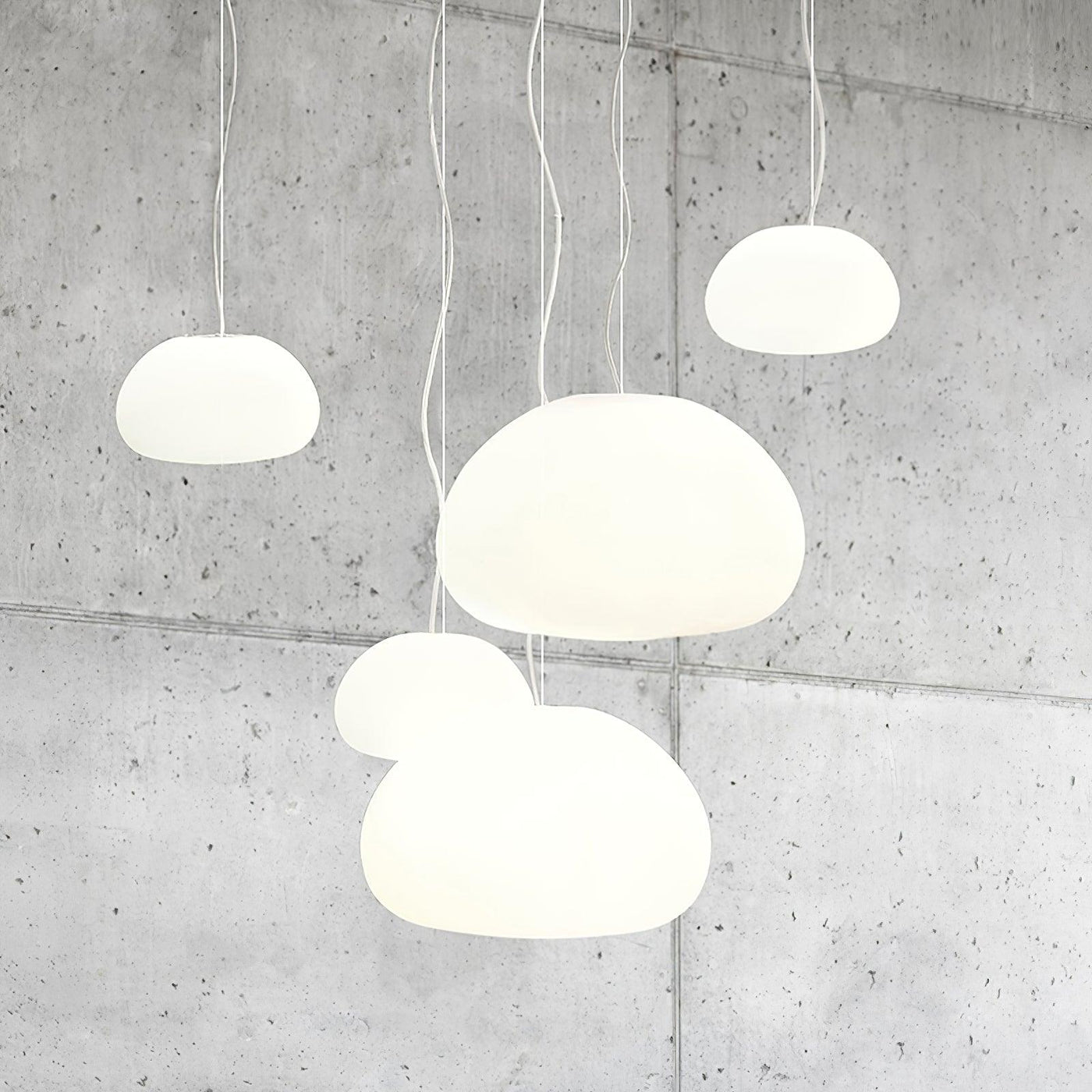 HaloGlint | Steamed bun pendant light
