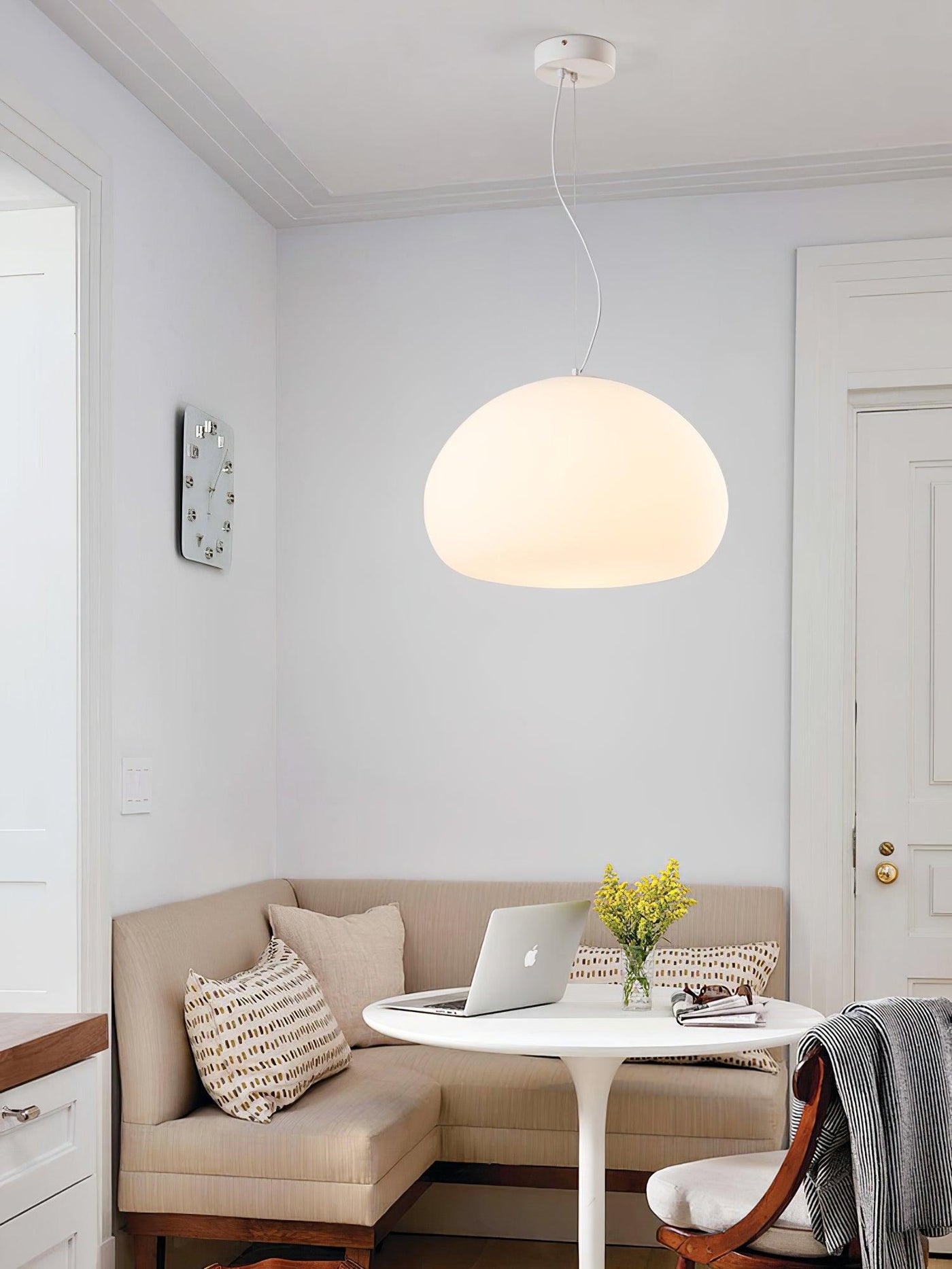 HaloGlint | Steamed bun pendant light