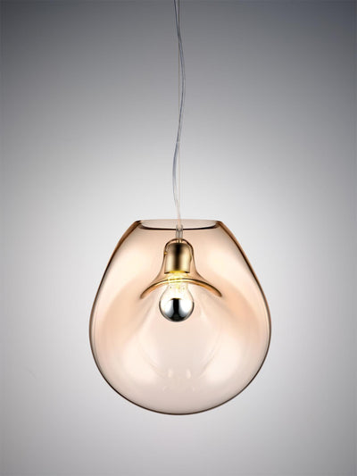LumeFlux | Hanging water drop pendant light | Lamp Lounge