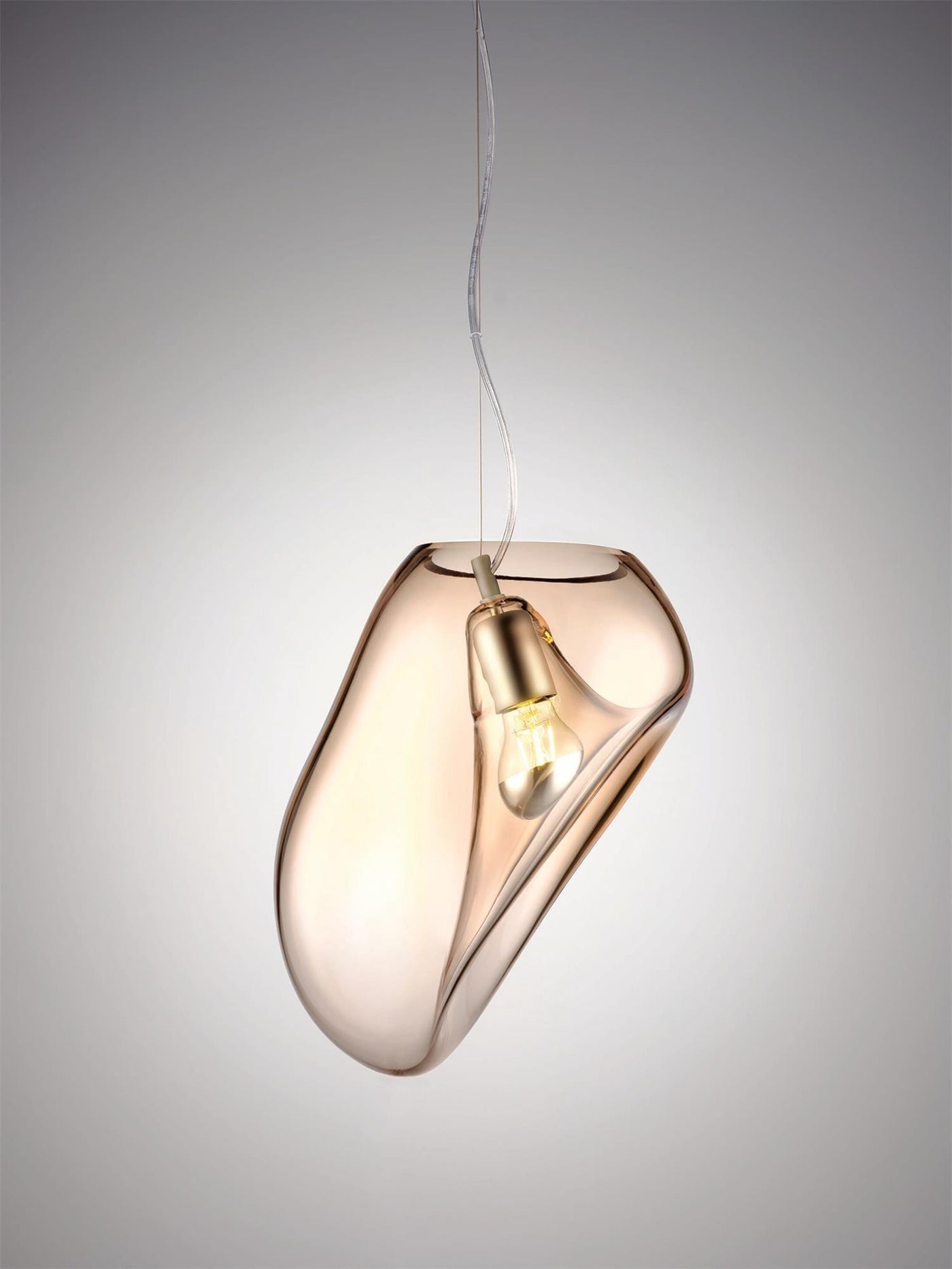 LumeFlux | Hanging water drop pendant light | Lamp Lounge